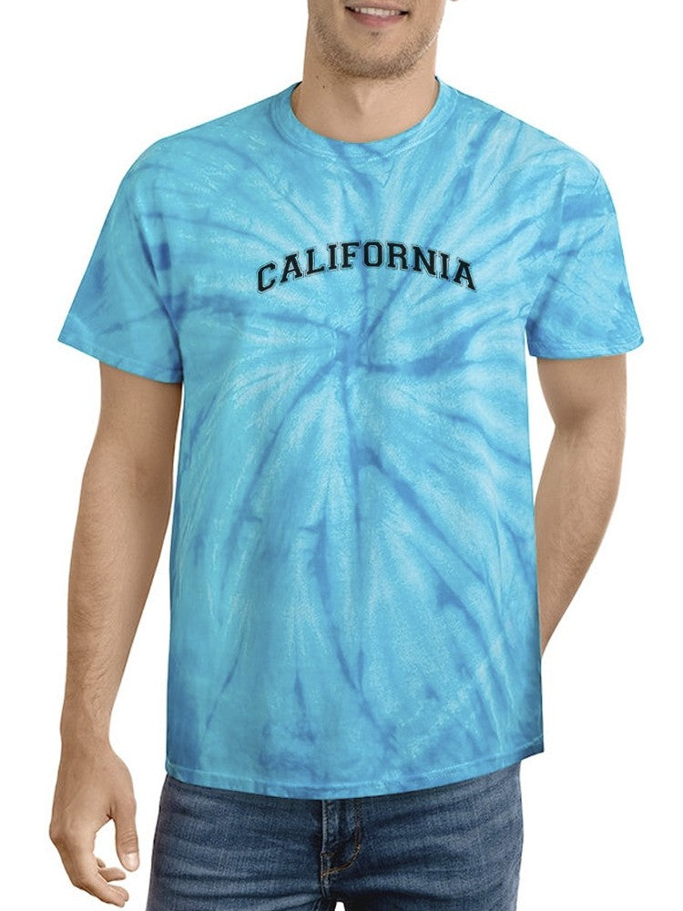 California Tie Dye Tee -SmartPrintsInk Designs, Goodies N Stuff