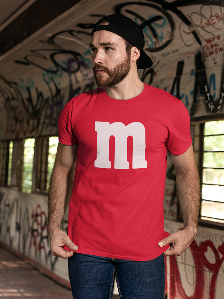 M Graphic Men's T-shirt, Goodies N Stuff