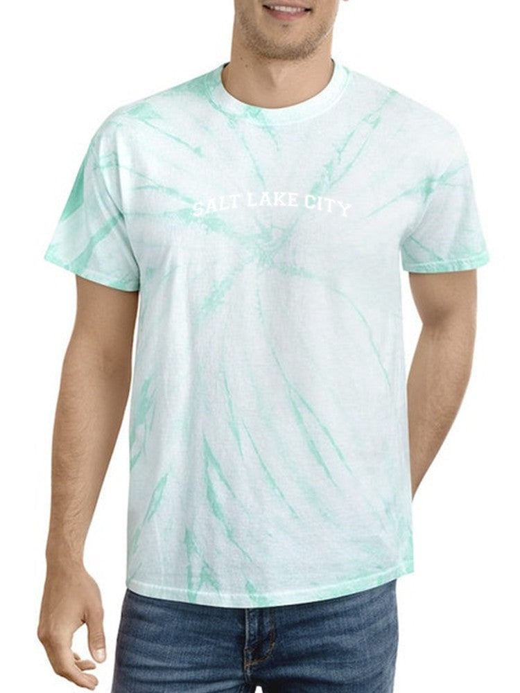 Salt Lake City. Tie Dye Tee -SmartPrintsInk Designs, Goodies N Stuff