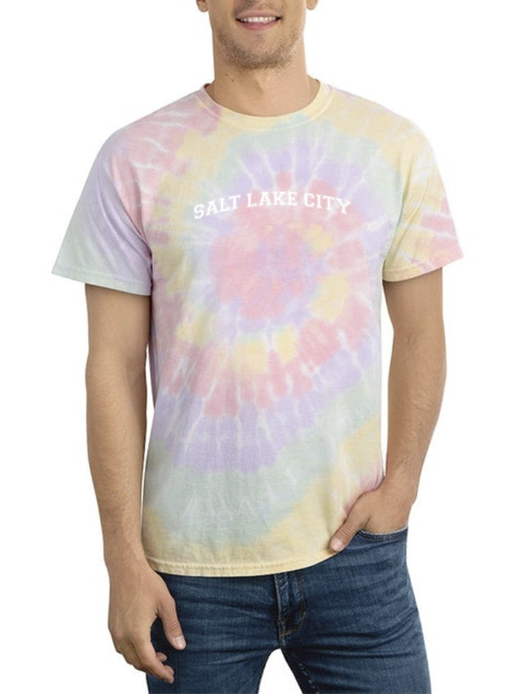 Salt Lake City. Tie Dye Tee -SmartPrintsInk Designs, Goodies N Stuff