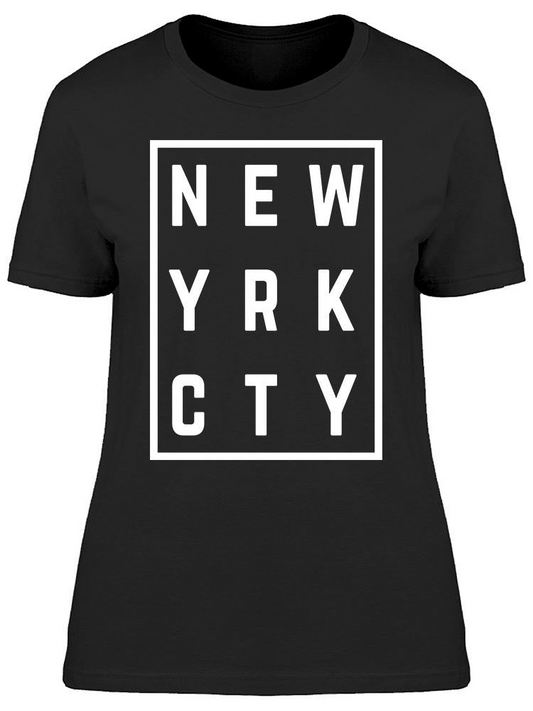 New Yrk Cty Slogan Women's T-shirt, Goodies N Stuff
