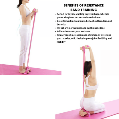 Pedal Resistance Band for Training Arms, Abs, Waist and Yoga Stretching, Goodies N Stuff