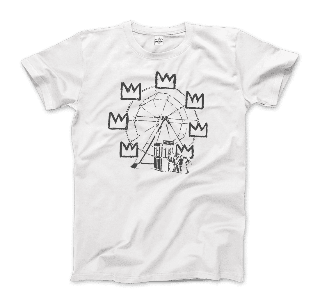 Banksy Ferris Wheel Artwork T-Shirt, Goodies N Stuff