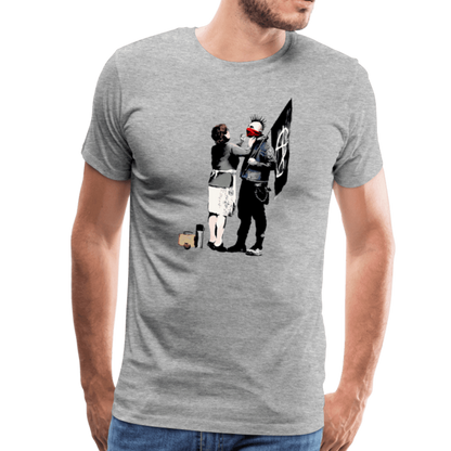 Banksy Anarchist Punk And His Mother Artwork T-Shirt, Goodies N Stuff