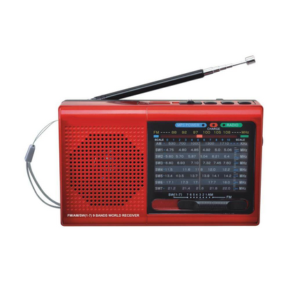 Supersonic 9 Band Radio With Bluetooth, Goodies N Stuff