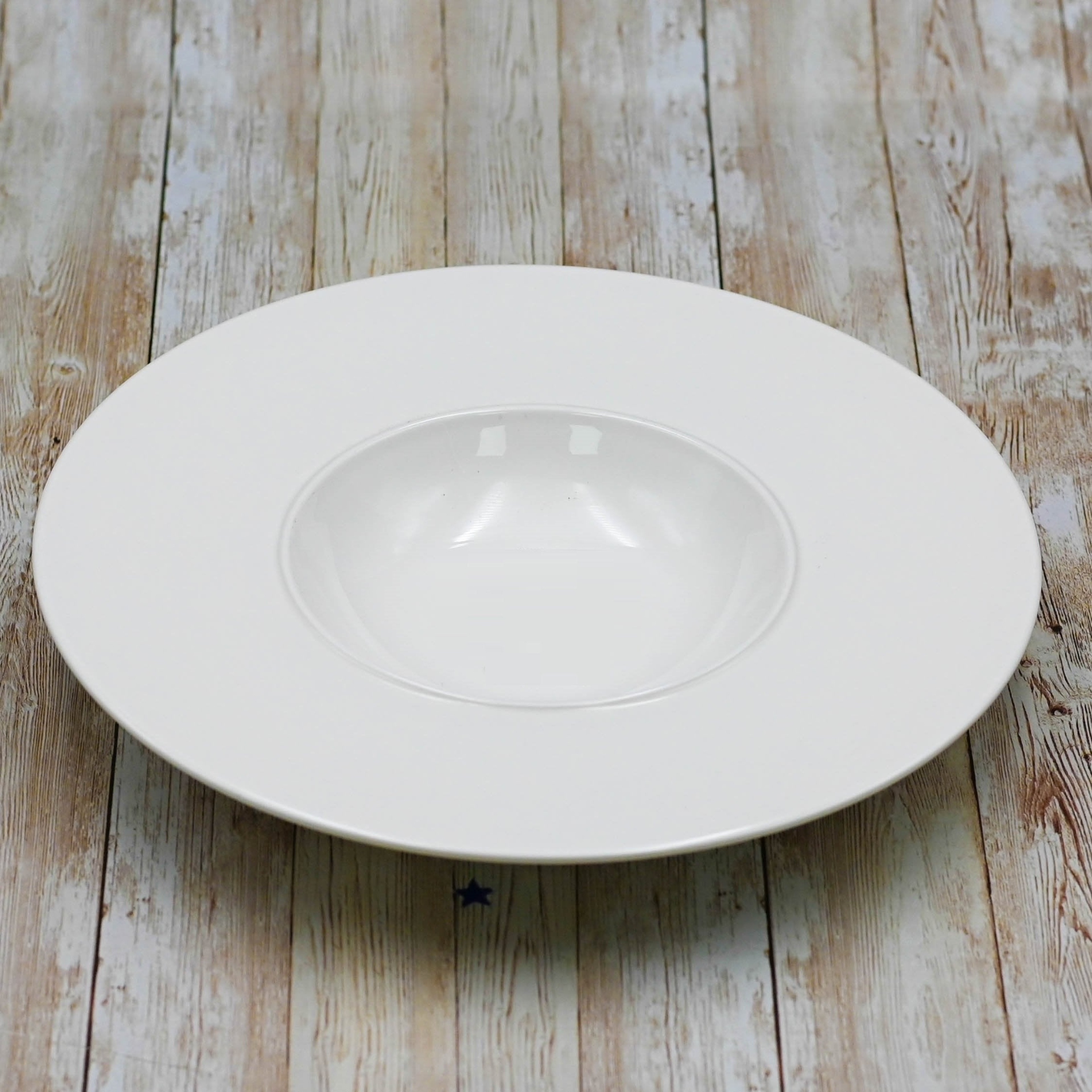 Buy White Deep Plate 11" inch - Fine Porcelain Tableware | Durable & Heat-Resistant, Goodies N Stuff