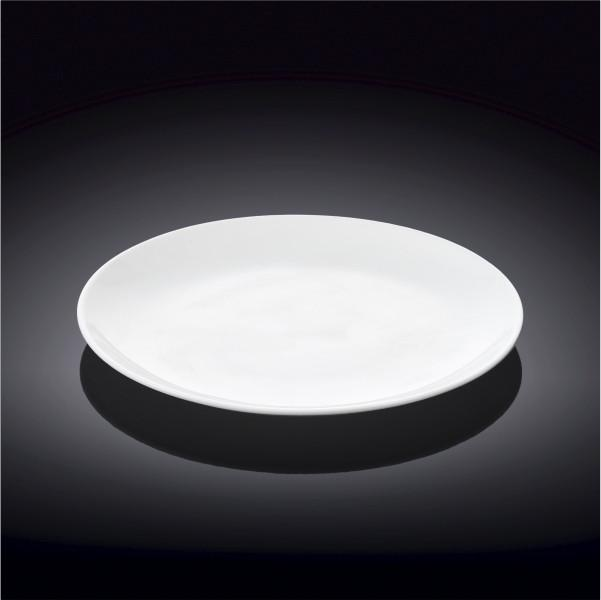 White Dessert Plate 8" inch | 20 Cm - Elegant and Durable Porcelain Tableware, Goodies N Stuff