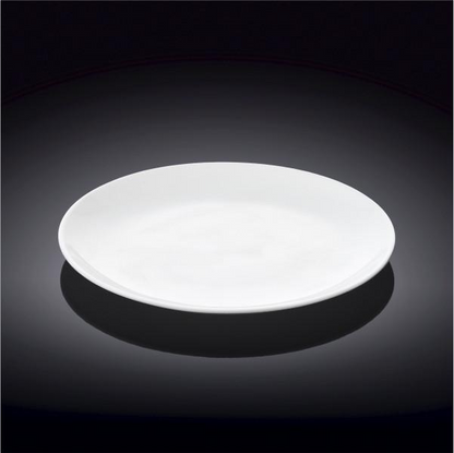 White Dessert Plate 8" inch | 20 Cm - Elegant and Durable Porcelain Tableware, Goodies N Stuff