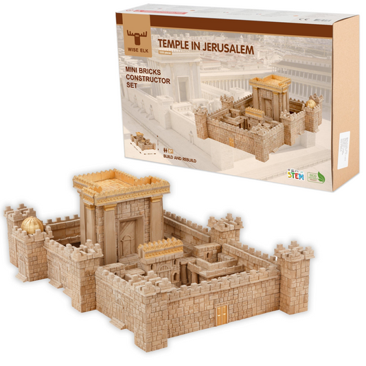 Mini Bricks Construction Set Temple in Jerusalem, Goodies N Stuff