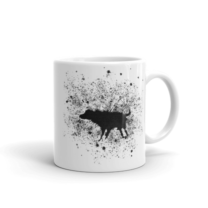 Banksy Wet Dog Splatter 2007 Street Art Mug, Goodies N Stuff