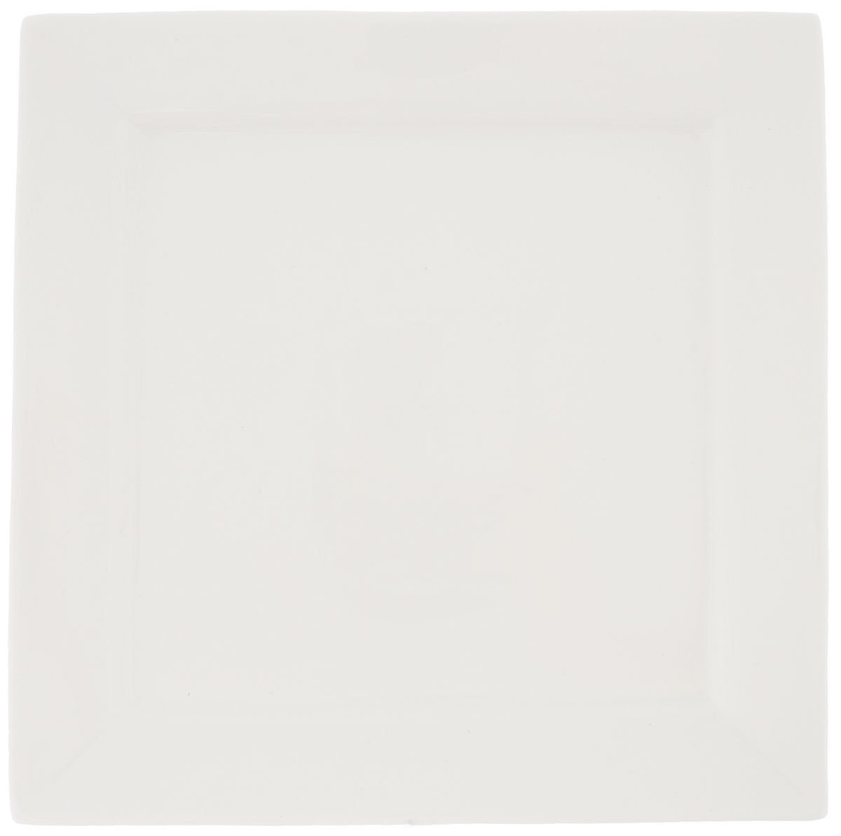 White Dinner Plate 10" inch X 10" inch | 25 X 25 Cm - Elegant Porcelain Tableware, Goodies N Stuff