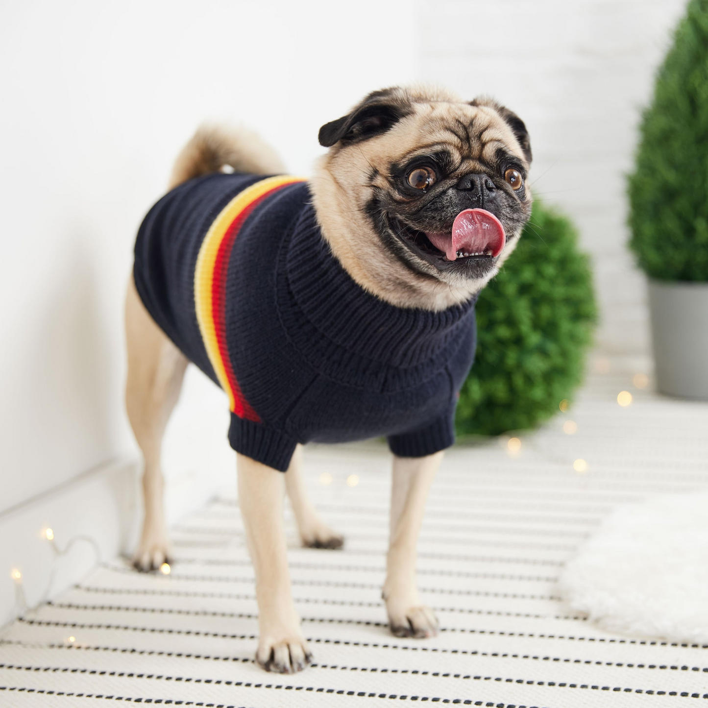 Retro Sweater - Navy, Goodies N Stuff