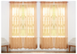 J&V TEXTILES 4-Pack Value: Solid Sheer Window Curtain Panels, Goodies N Stuff