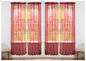 J&V TEXTILES 4-Pack Value: Solid Sheer Window Curtain Panels, Goodies N Stuff