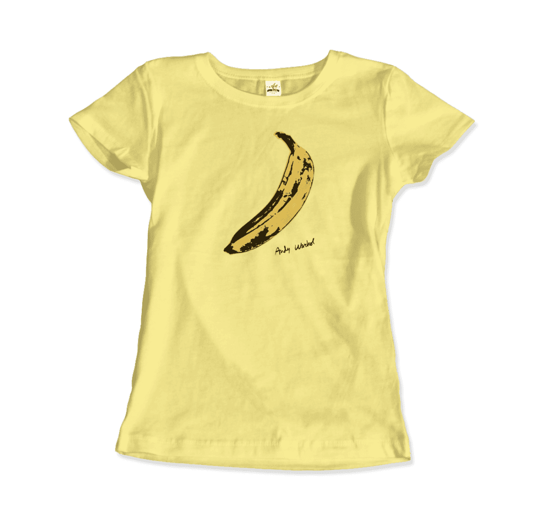 Andy Warhol's Banana, 1967 Pop Art T-Shirt, Goodies N Stuff