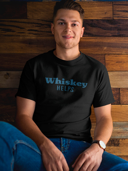 Whiskey Helps Men's T-shirt, Goodies N Stuff