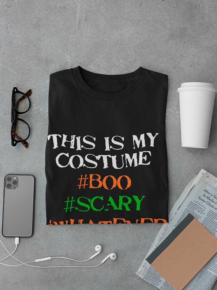 Funny Halloween Costume Men's Black T-shirt, Goodies N Stuff