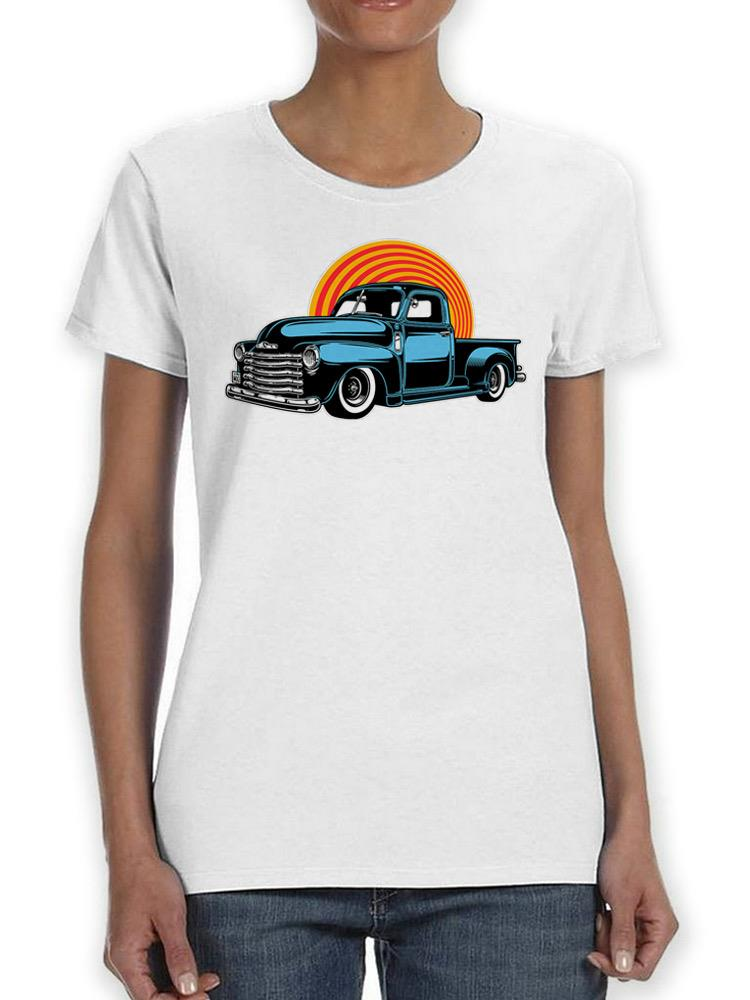 Vintage Blue Truck T-shirt -SPIdeals Designs, Goodies N Stuff