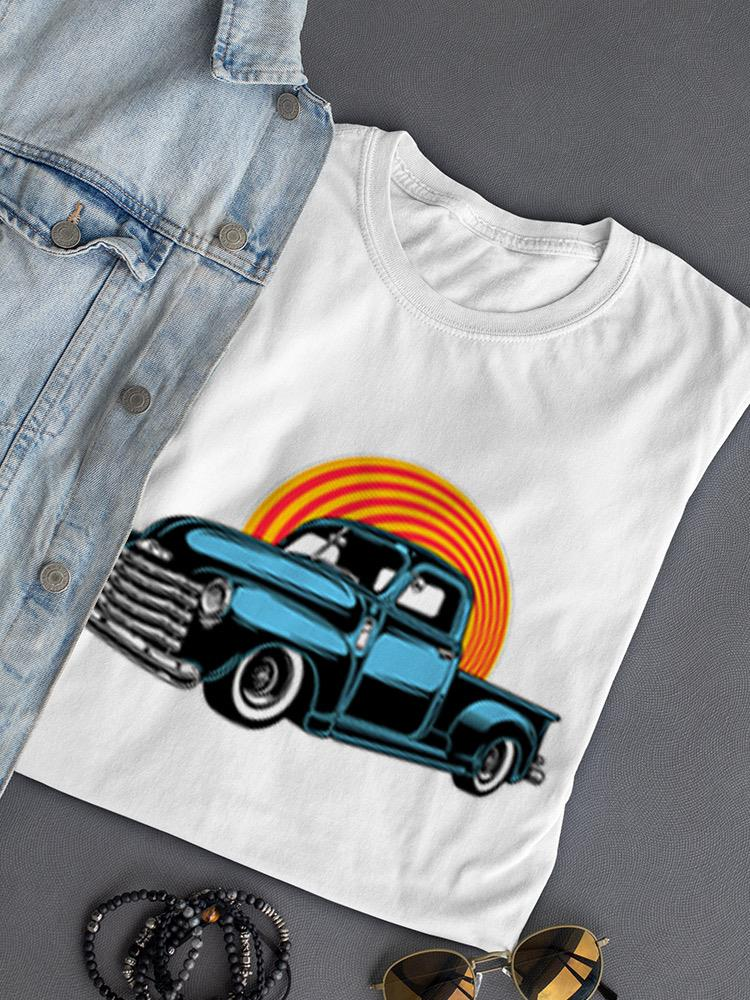 Vintage Blue Truck T-shirt -SPIdeals Designs, Goodies N Stuff