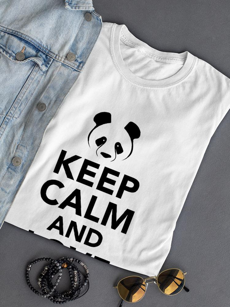 Keep Calm, Love Pandas T-shirt -SPIdeals Designs, Goodies N Stuff