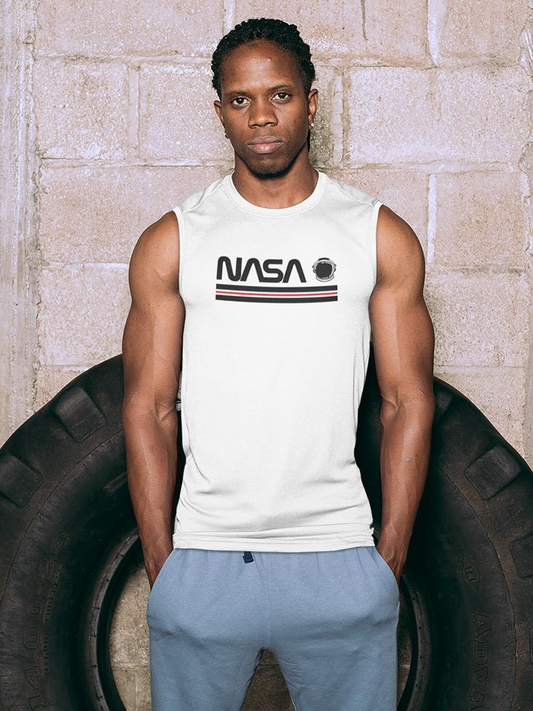 Nasa Helmet Banner T-shirt -NASA Designs, Goodies N Stuff