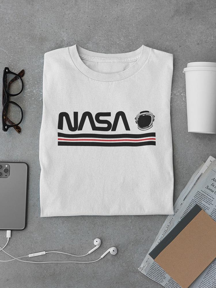 Nasa Helmet Banner T-shirt -NASA Designs, Goodies N Stuff