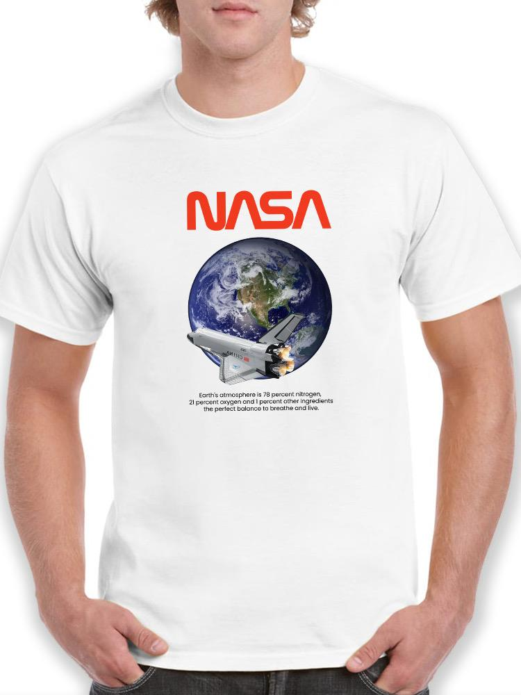 Nasa Earth Atmosphere T-shirt -NASA Designs, Goodies N Stuff