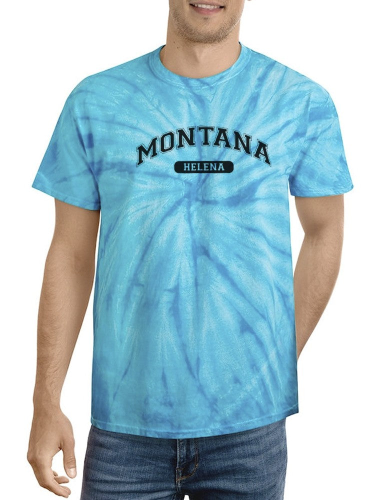 Montana Helena Tie Dye Tee -SmartPrintsInk Designs, Goodies N Stuff