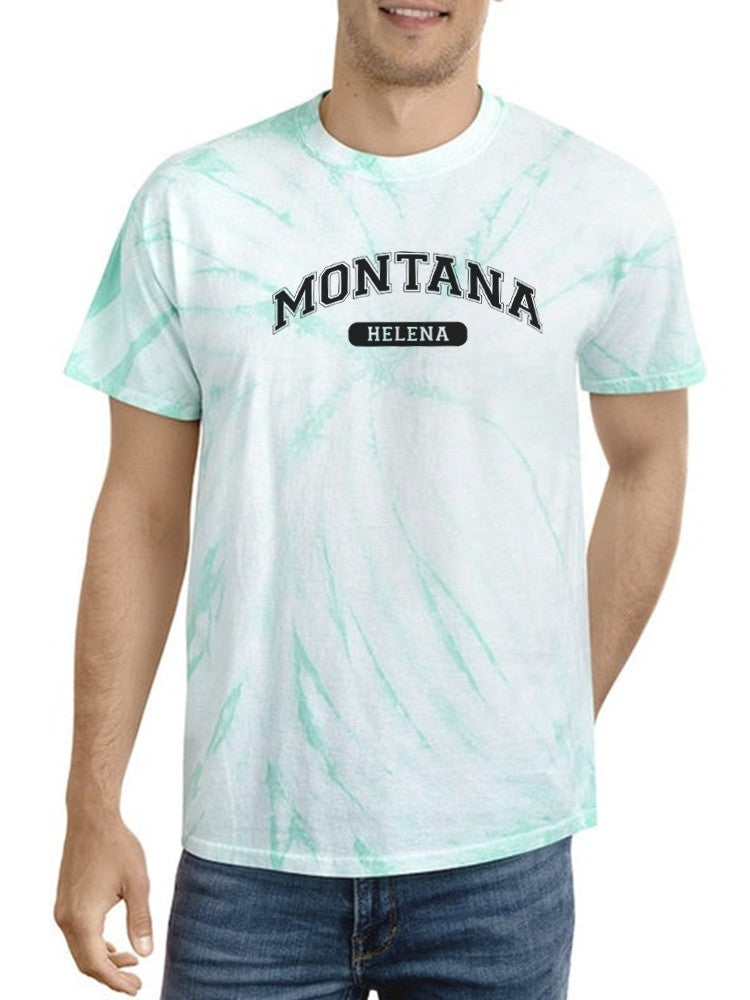 Montana Helena Tie Dye Tee -SmartPrintsInk Designs, Goodies N Stuff