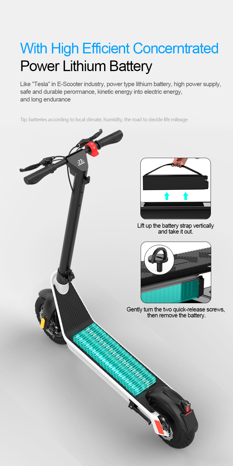 Commuta Pro Max Electric Foldable Scooter - 75km Range and 40kmh Max Speed, Goodies N Stuff