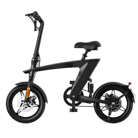 The Max foldable E-Bike Carbon Black Range 35km - Top Speed 25km/h, Goodies N Stuff
