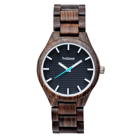 TruWood Capitan - Handcrafted Black Sandalwood Watch, Goodies N Stuff