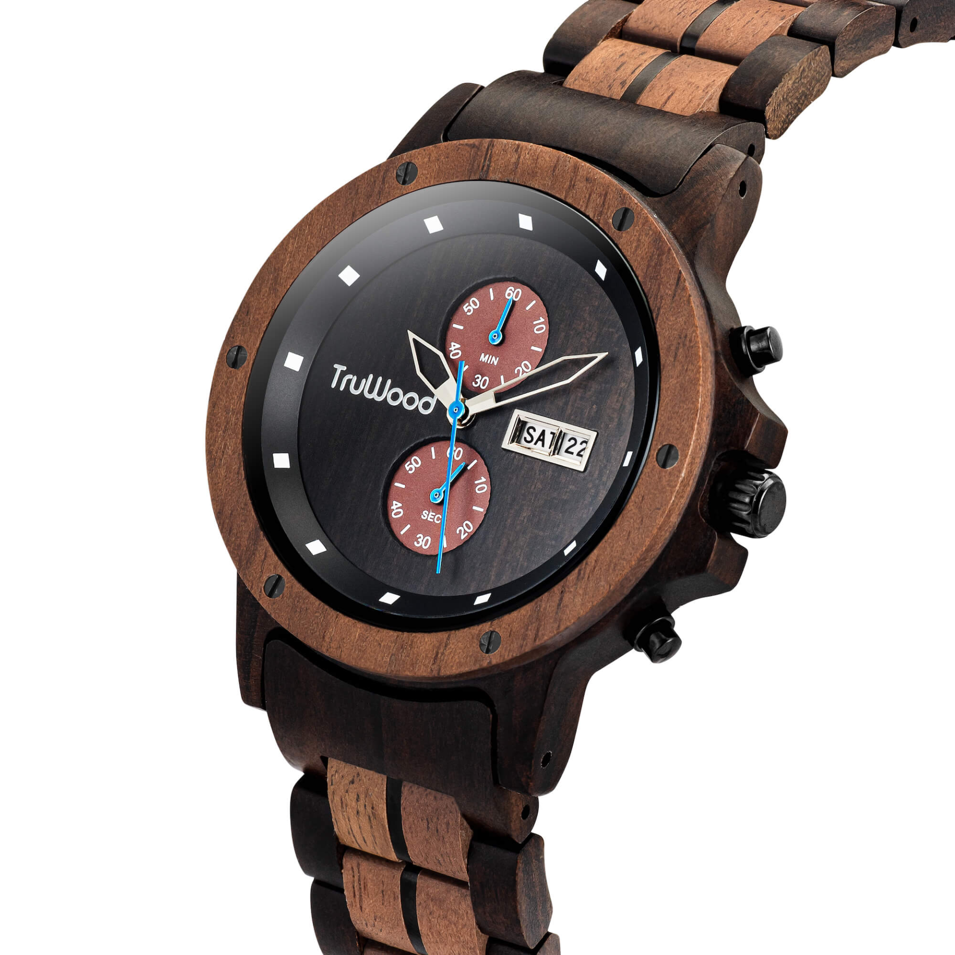 Cascade - The Next Generation Wood Watch with Miyota OS00 Movement, Goodies N Stuff