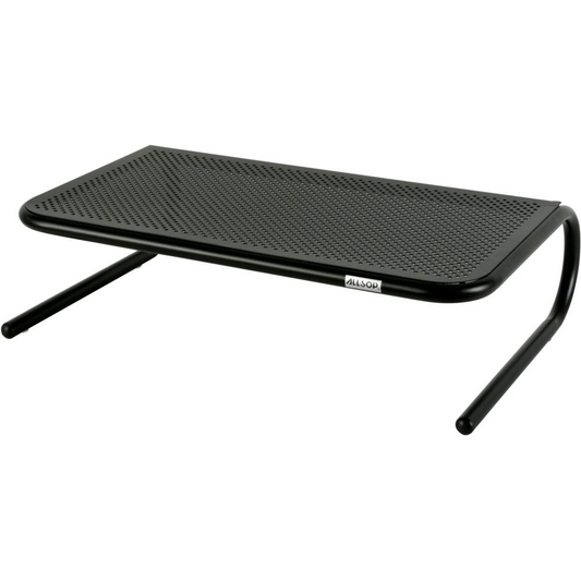 Metal Art Monitor Stand - Ergonomic Viewing, Storage Space, All-Steel Construction, Goodies N Stuff
