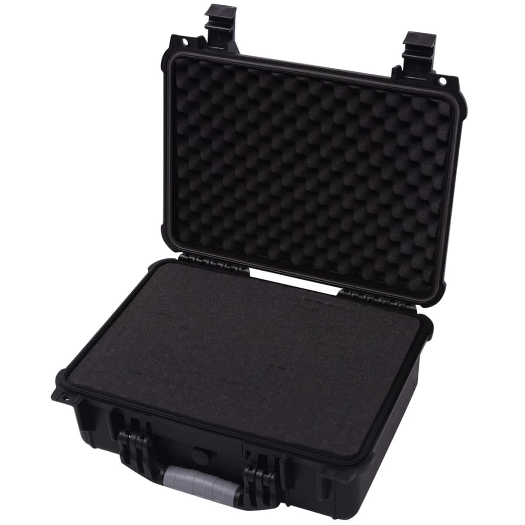 vidaXL Protective Equipment Case 16"x13"x6.9" Black, Uncategorized, Goodies N Stuff