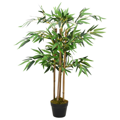 vidaXL Artificial Bamboo Plant Twiggy with Pot 35.4", Goodies N Stuff