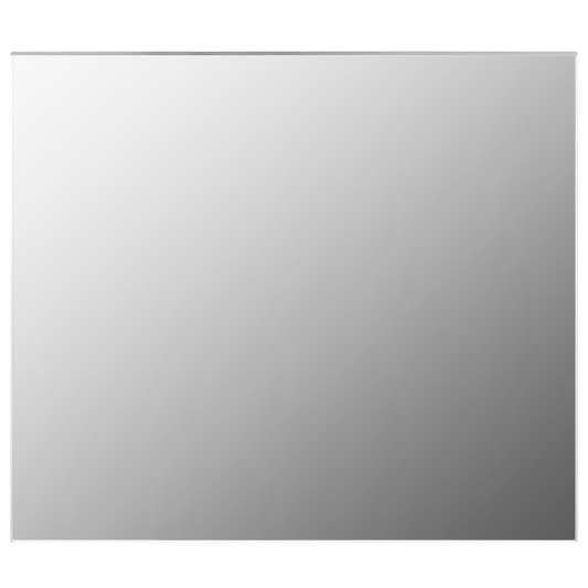 vidaXL Frameless Mirror 27.6"x19.7" Glass, Goodies N Stuff