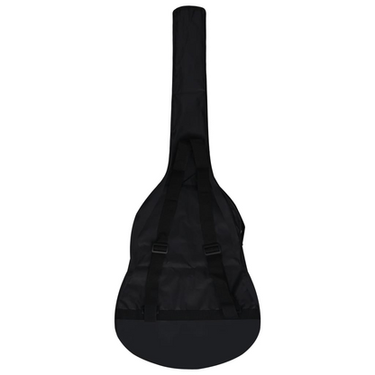 vidaXL Guitar Bag for 3/4 Classical Guitar Black 37"x13.8" Fabric, Goodies N Stuff