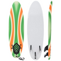 vidaXL Surfboard 66.9" Boomerang, Goodies N Stuff