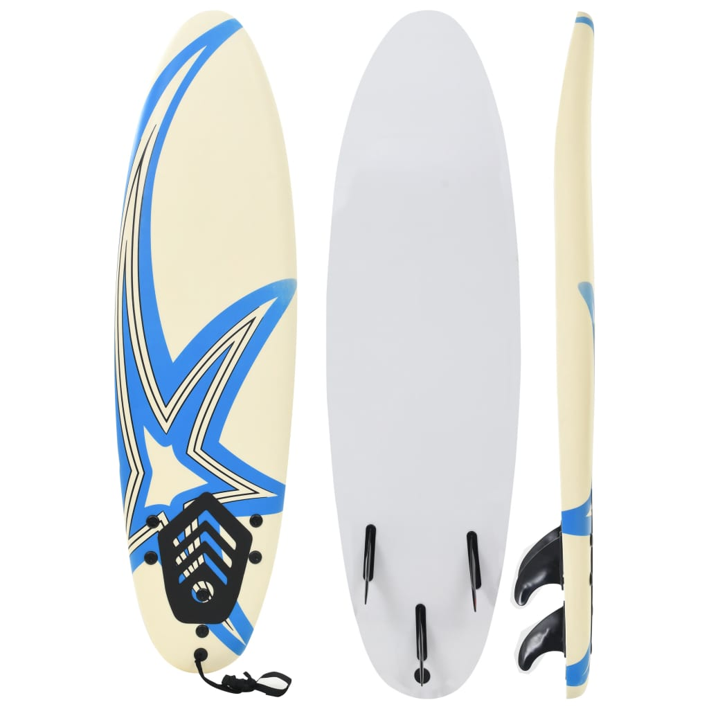 vidaXL Surfboard 66.9" Star, Goodies N Stuff