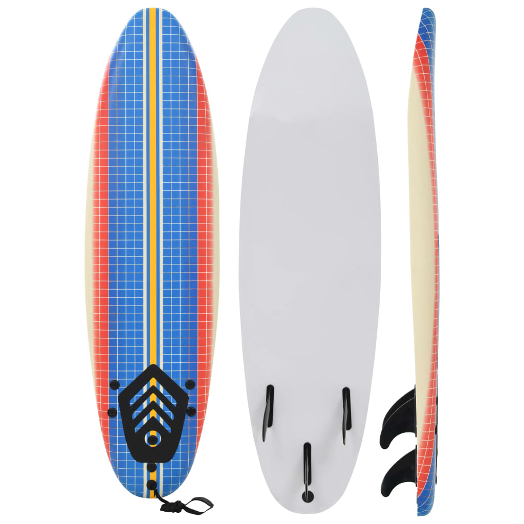vidaXL Surfboard 66.9" Mosaic, Goodies N Stuff