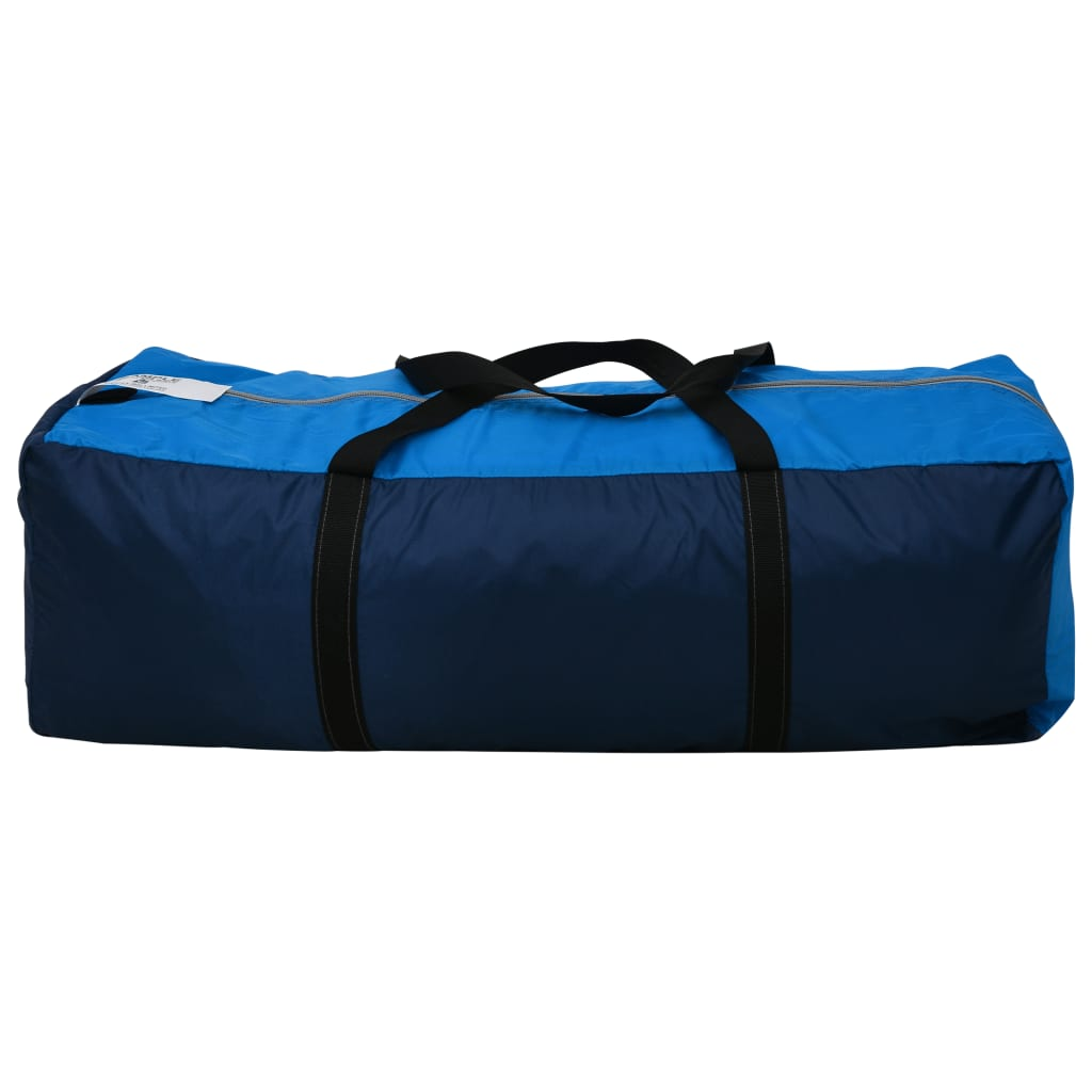 vidaXL Camping Tent Fabric 9 Persons Dark Blue and Blue - Spacious and Comfortable, Goodies N Stuff