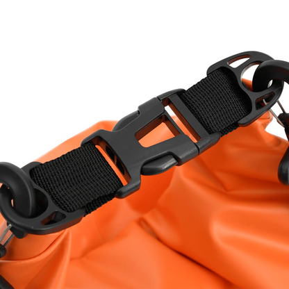 vidaXL Dry Bag with Zipper Orange 5.3 gal PVC, Goodies N Stuff