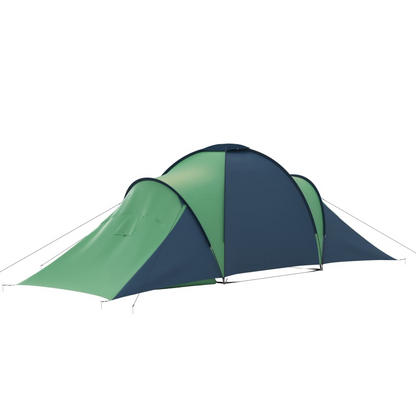 vidaXL Camping Tent 6 Persons Blue and Green, Goodies N Stuff