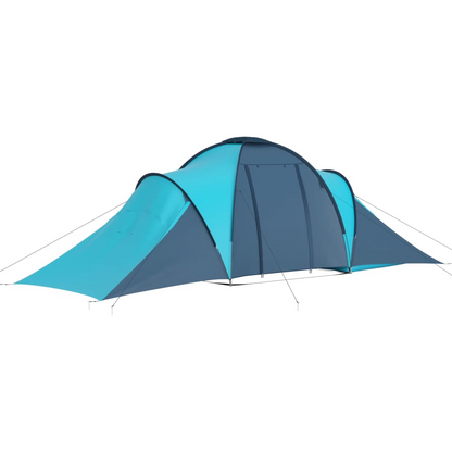 vidaXL Camping Tent 6 Persons Blue and Light Blue - Spacious, Waterproof, and Easy to Assemble, Goodies N Stuff