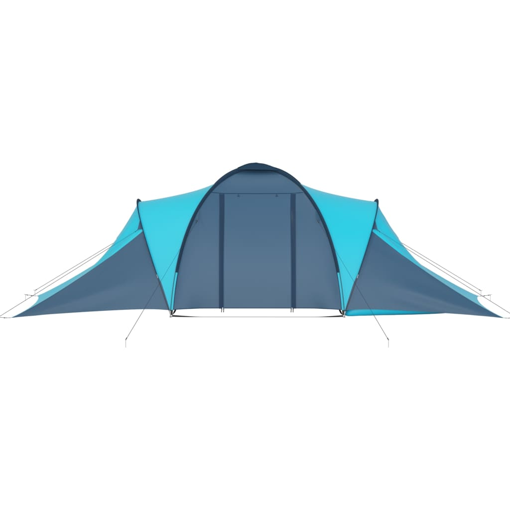 vidaXL Camping Tent 6 Persons Blue and Light Blue - Spacious, Waterproof, and Easy to Assemble, Goodies N Stuff