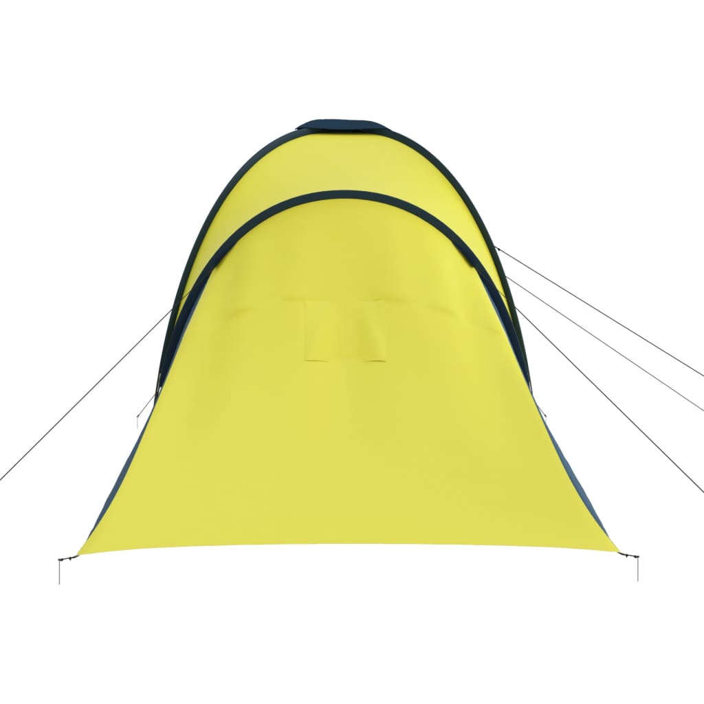 vidaXL Camping Tent 6 Persons Blue and Yellow, Goodies N Stuff