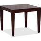 Lorell Solid Wood Corner Table - Square Top - Four Leg Base - 4 Legs - 23.60" Table Top Length x 23.60" Table Top Width - 20" Height x 23.63" Width x 23.63" Depth - Assembly Required - 1 Each, Goodies N Stuff