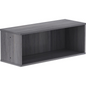 Lorell Panel System Open Storage Cabinet - 18.1" Height x 31.5" Width x 15.8" Depth - Charcoal - Laminate - 1 Each, Goodies N Stuff