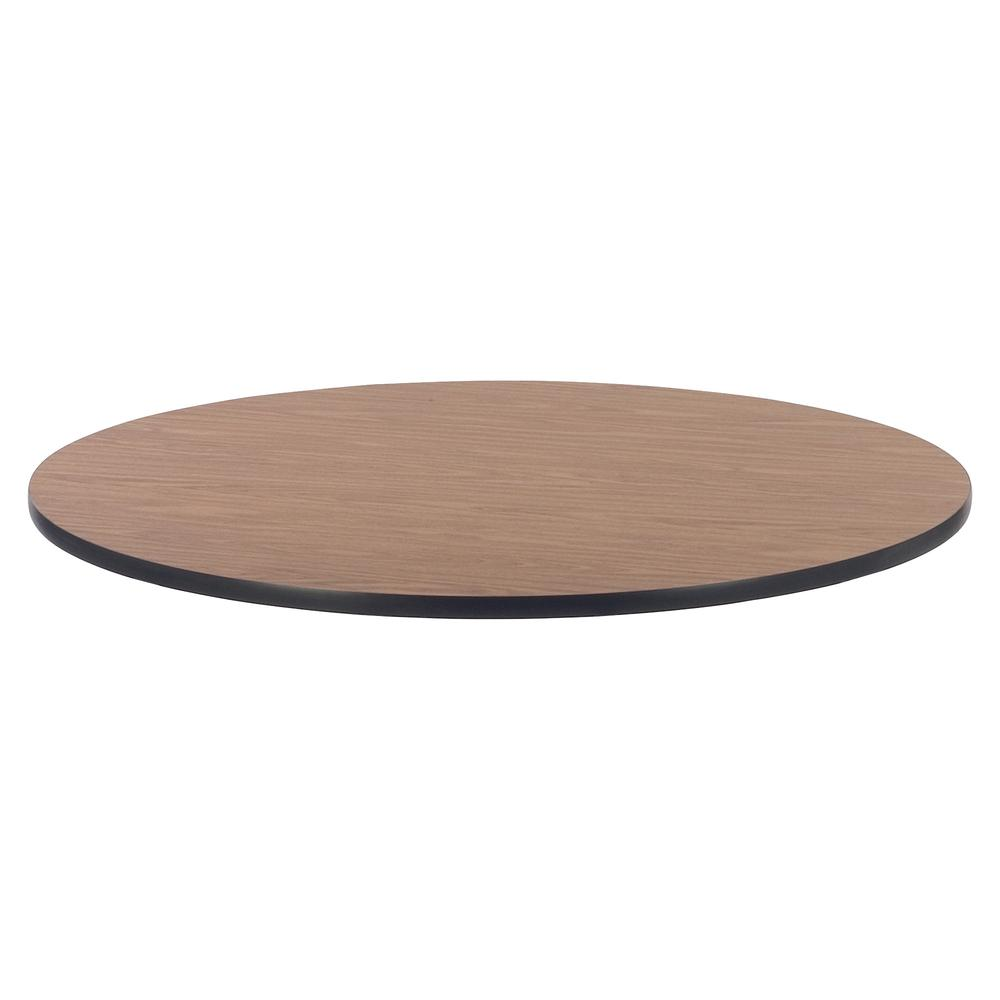 Lorell Classroom Activity Tabletop - High Pressure Laminate (HPL) Round, Medium Oak Top - 1.13" Table Top Thickness x 48" Table Top Diameter - Assembly Required - 1 Each, Goodies N Stuff
